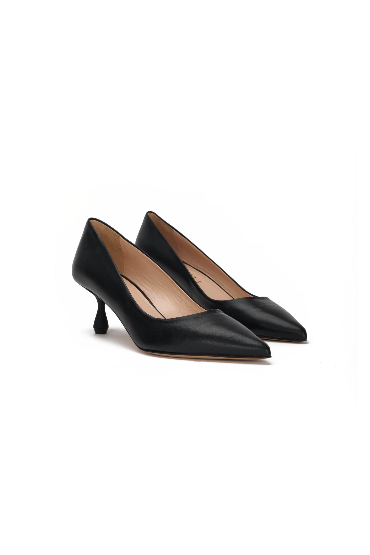 Decolletè Donna in nappa nera