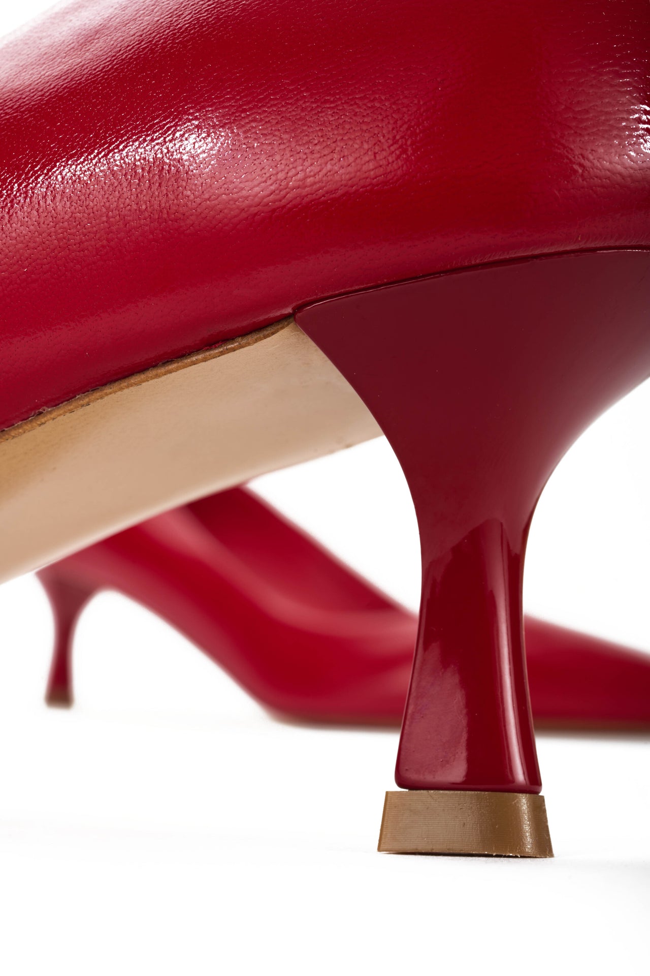 Decolletè Donna in verlux fuoco
