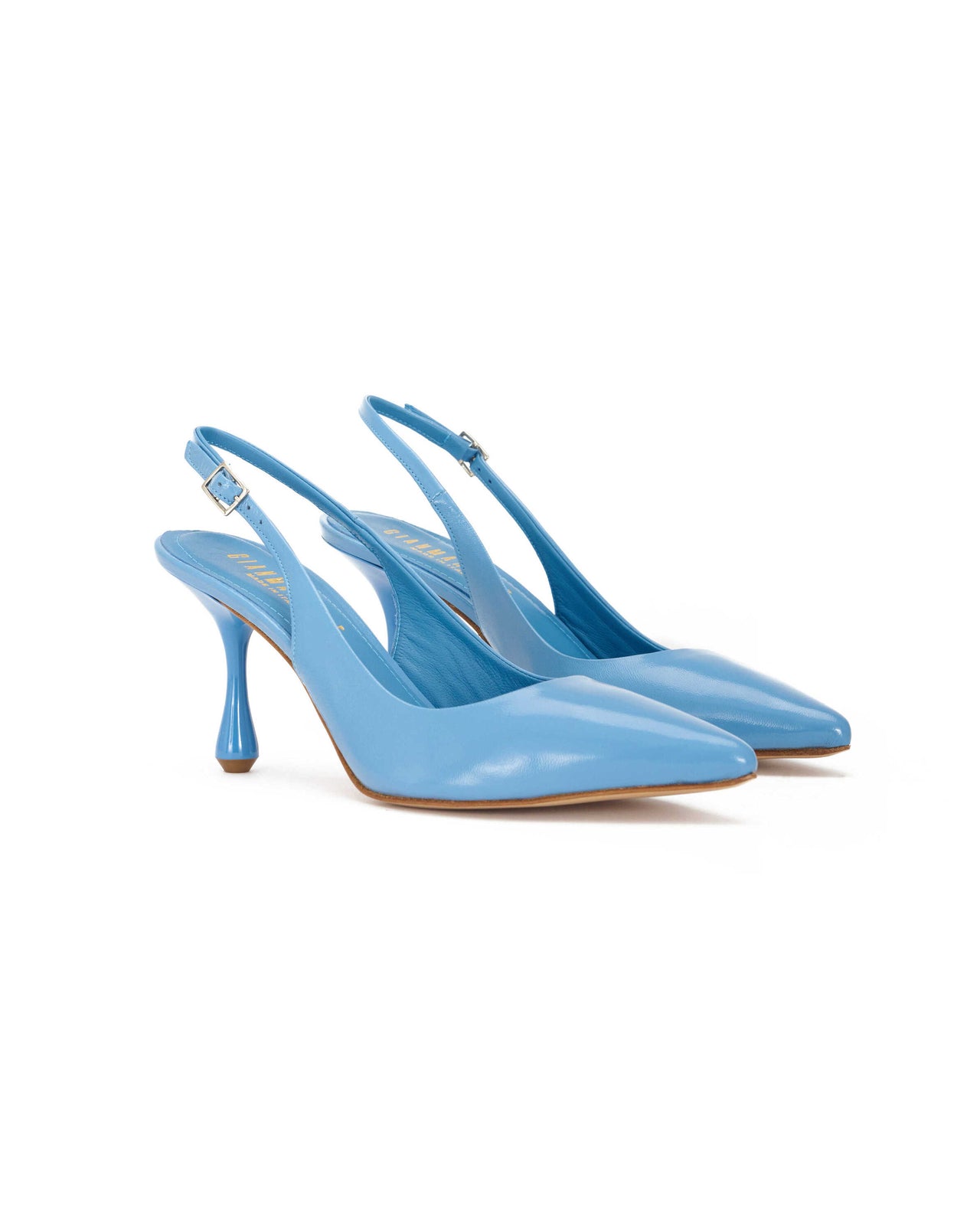 Slingback Donna in verlux jeans