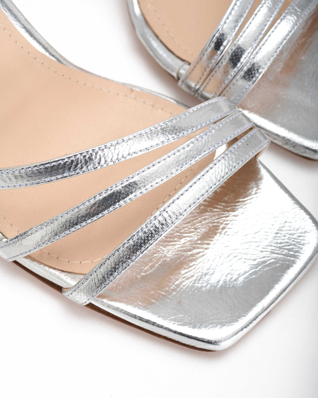 Sandalo Donna in bohemia argento