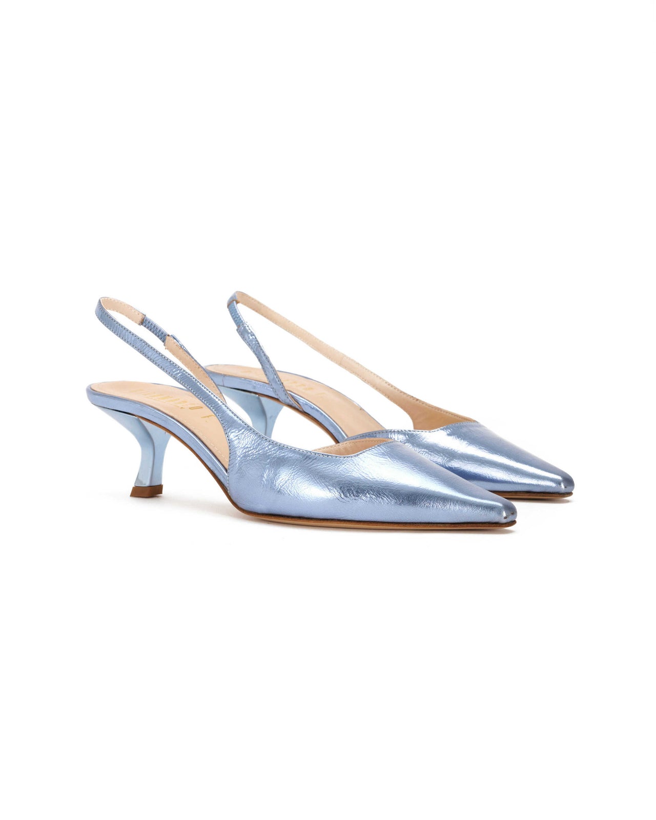 Slingback Donna in bohemia jeans