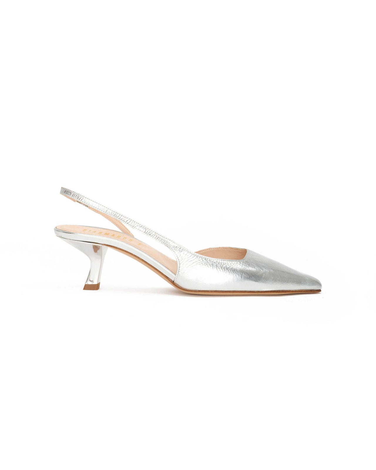 Slingback Donna in bohemia argento