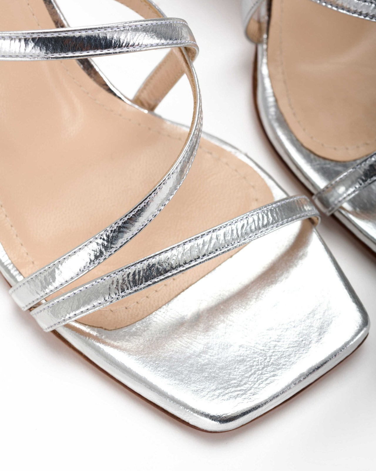 Sandalo Donna in bohemia argento