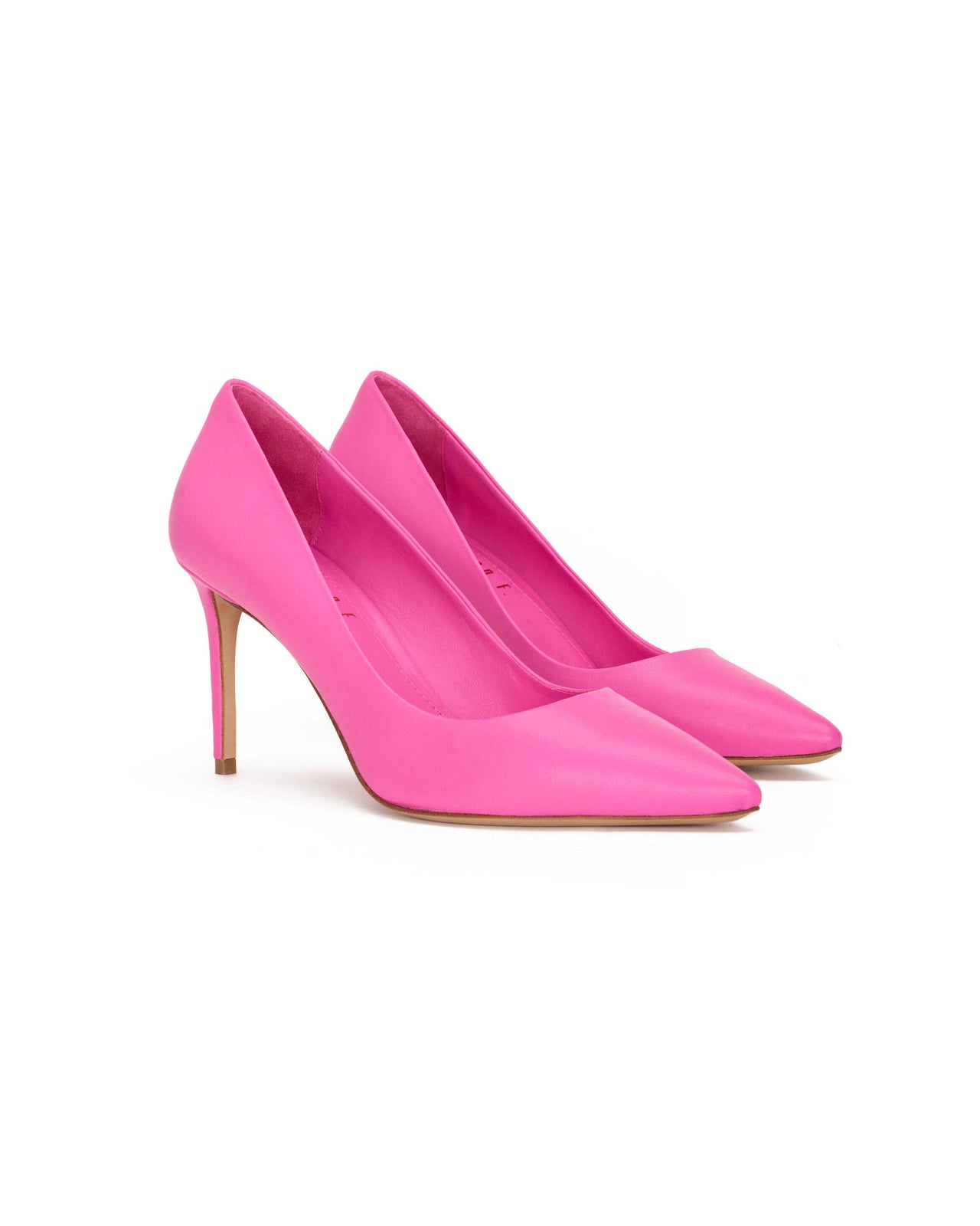 Decolleté Donna in nappa hot pink