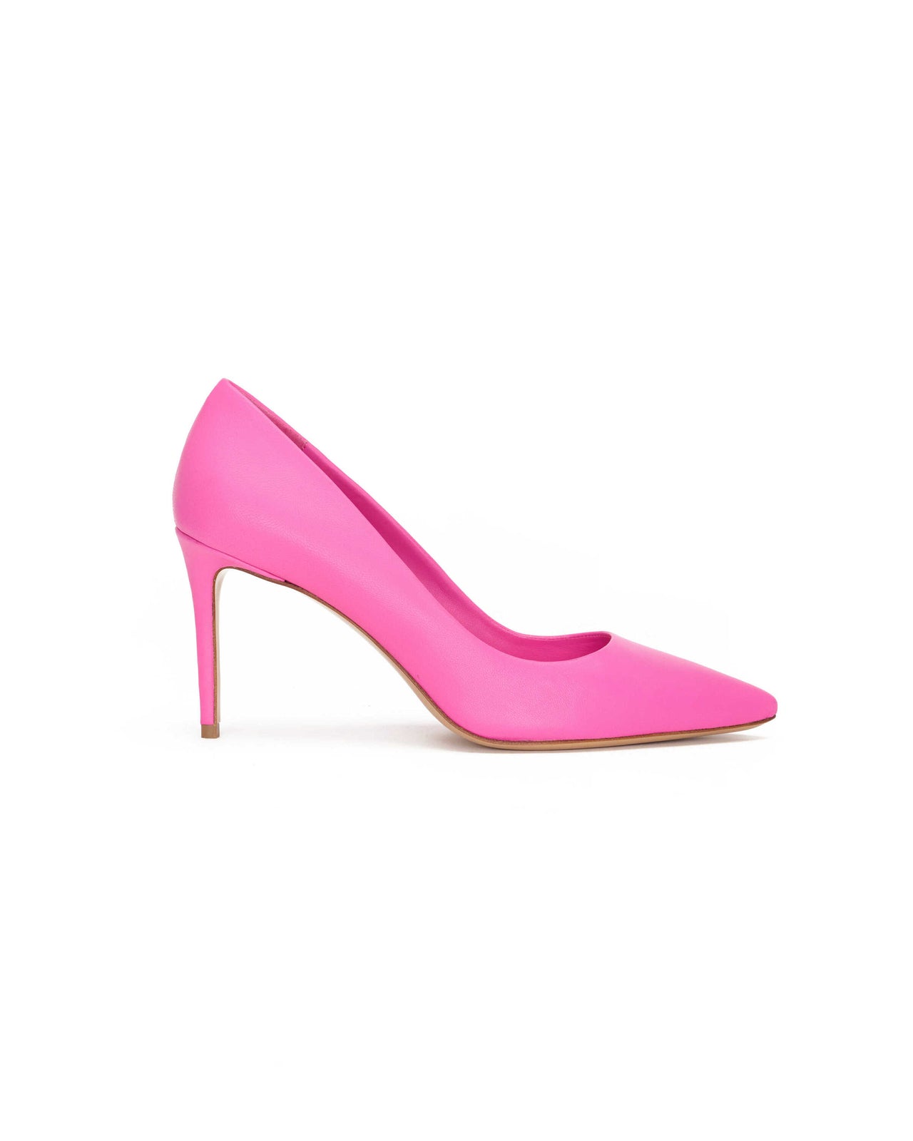 Decolleté Donna in nappa hot pink