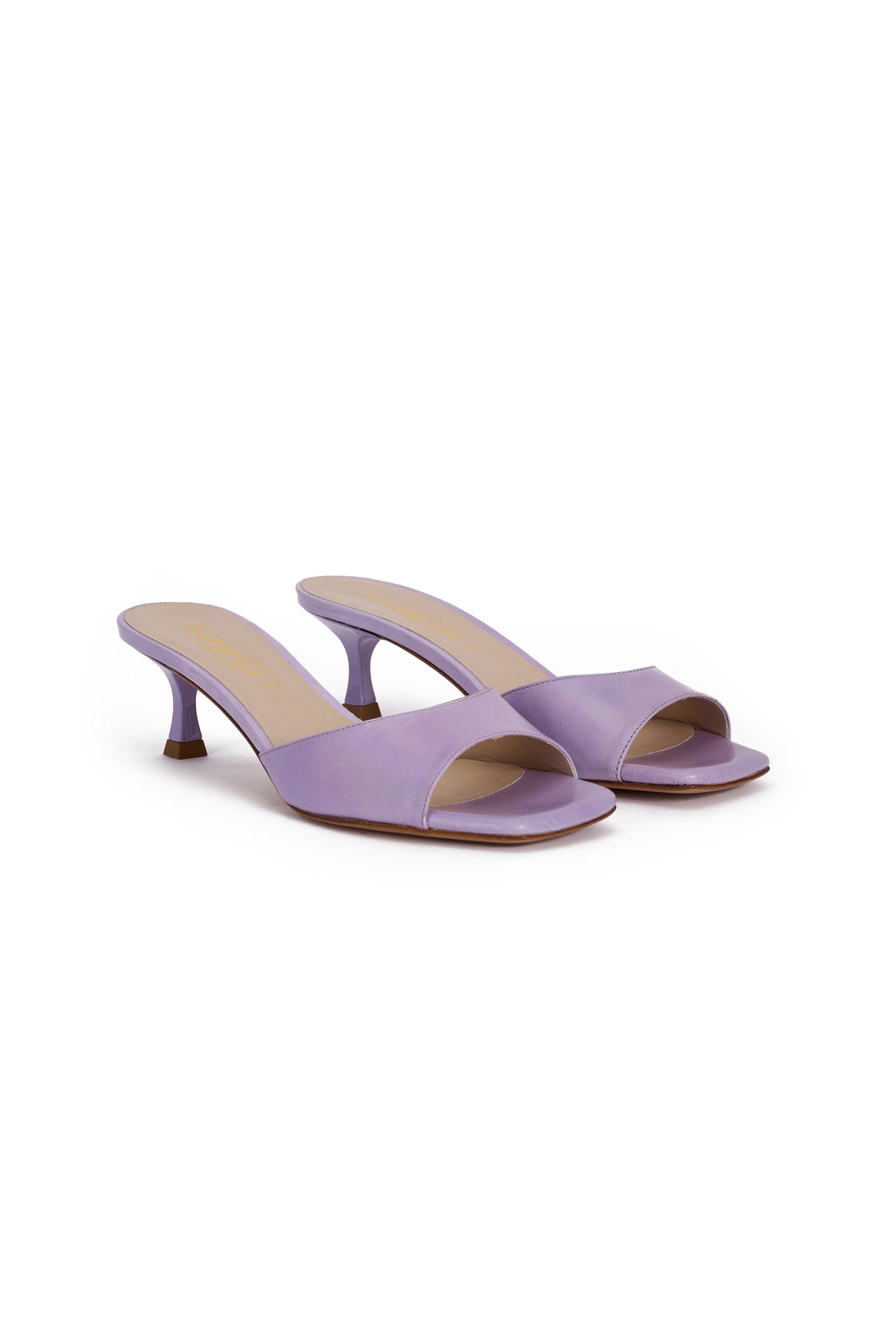 Sandalo Donna in laminato glicine