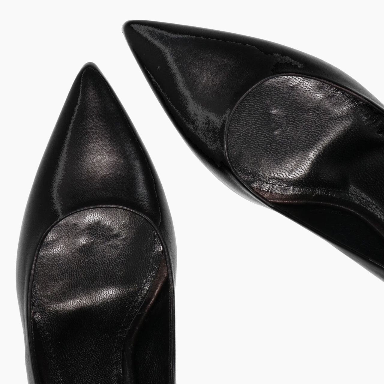 Gianmarco F. Decolleté Mujer en negro nappa