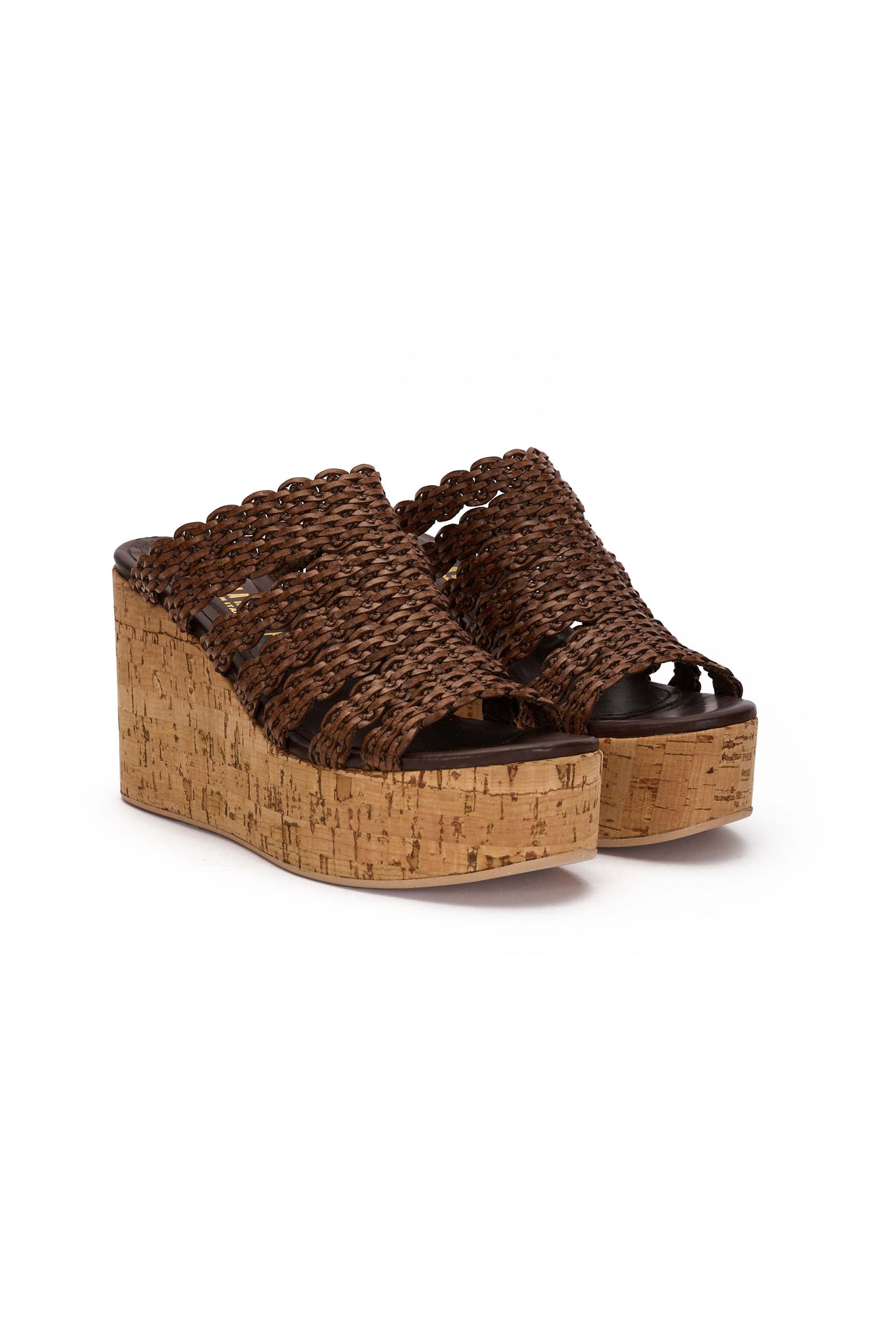 Sandalo Donna in corda moro